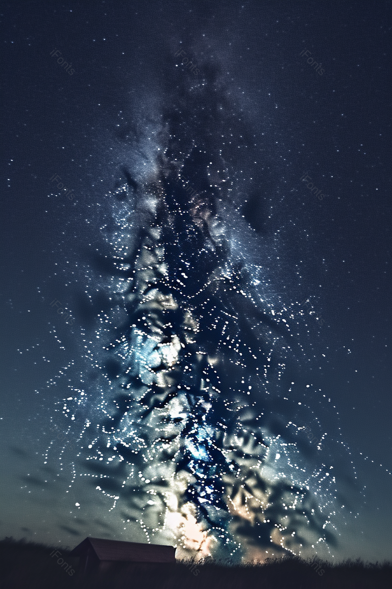 夏季天空星星银河星光夜晚背景,高清,摄影图,摄影图片,图片大全,摄影图免费下载